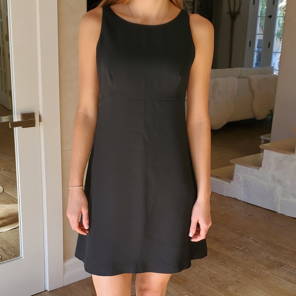 Catalyst New York simple black mini dress